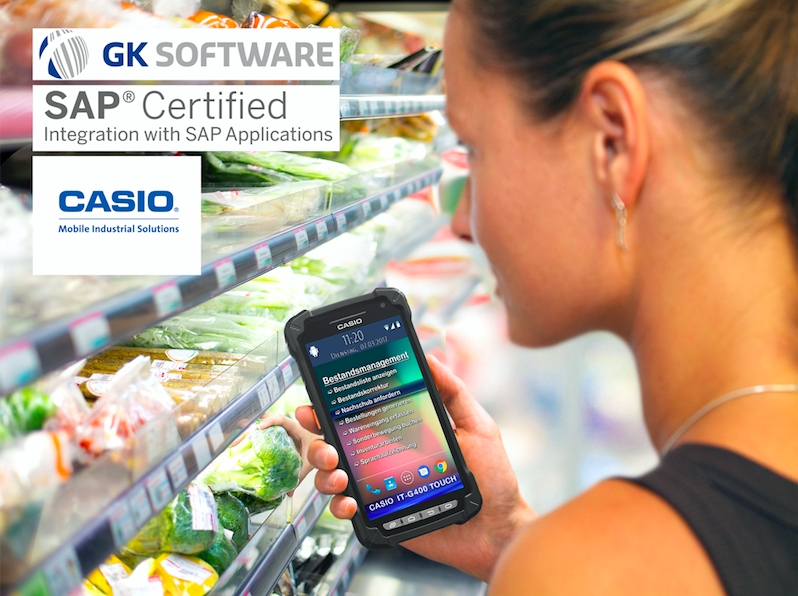 SAP und GK Software zertifizieren Casio erneut