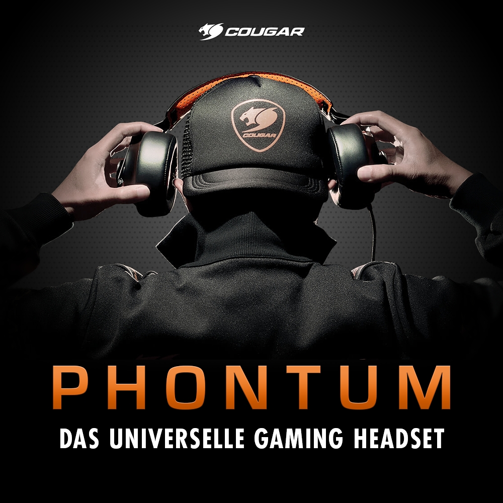 Jetzt bei Caseking – Das Cougar Phontum Gaming Headset mit HiFi-Features und perfekter Ergonomie.
