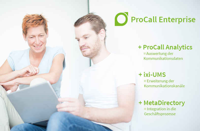 Unified Communications & CTI Suite ProCall Enterprise smart erweitern