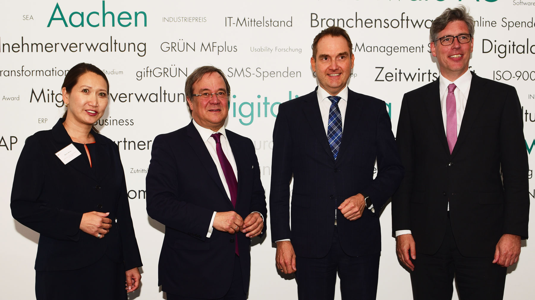 NRW zeigt großes Interesse an Stützpunkteröffnung des Kompetenzzentrums IT-Wirtschaft in Aachen
