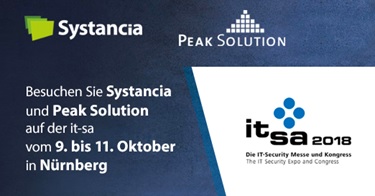 Systancia präsentiert sich auf der it-sa 2018 in Nürnberg
