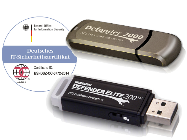 Sichere USB-Stick’s mit BSI-Zertfizierung nach EU-DSGVO wieder lieferbar