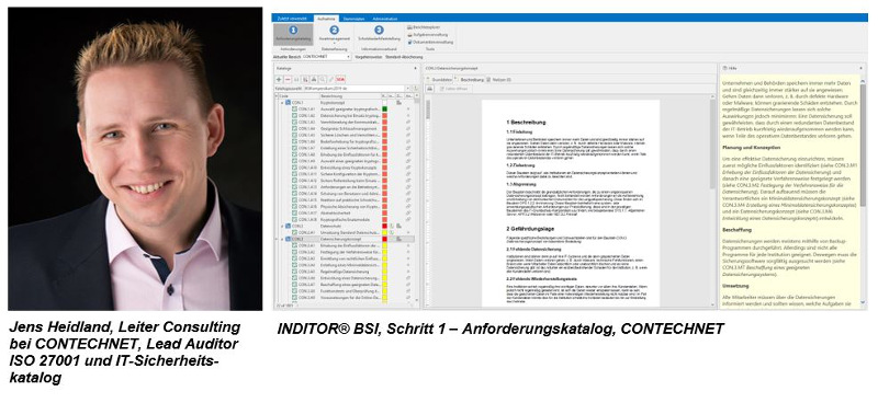 CONTECHNET: neue Softwareversion INDITOR® BSI vereinfacht die Einführung eines ISMS