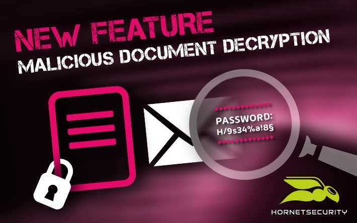 Hornetsecurity veröffentlicht neues Feature zum Schutz vor verschlüsselten Malware-Anhängen