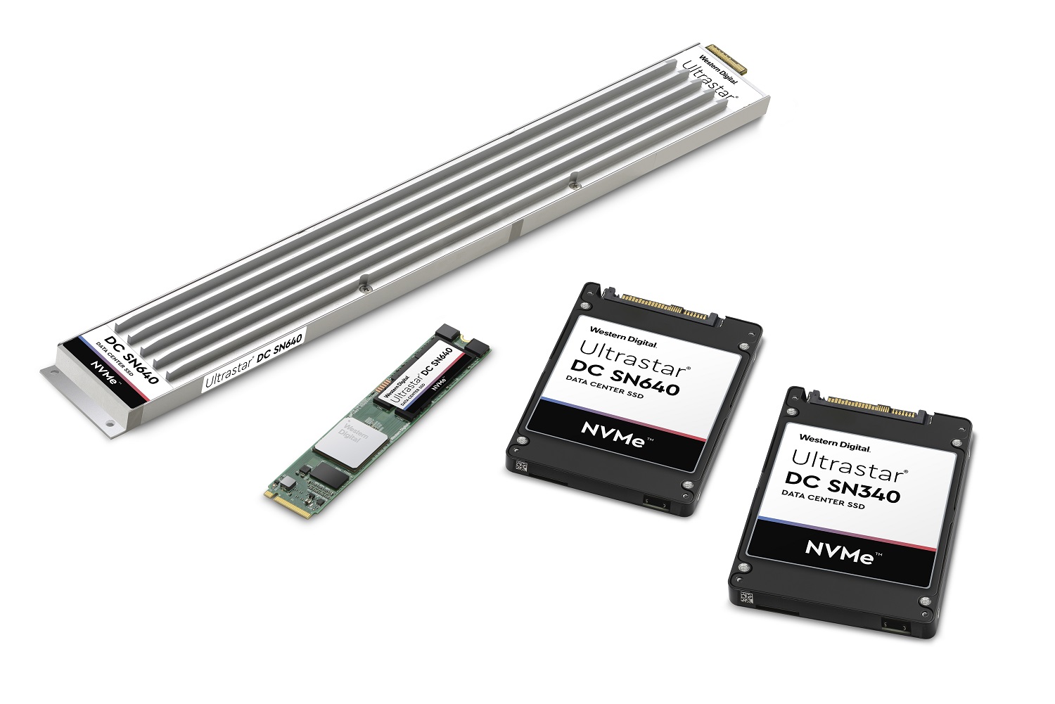 Western Digital führt zwei neue Reihen von NVMe™-SSDs für moderne Rechenzentrum-Workloads ein