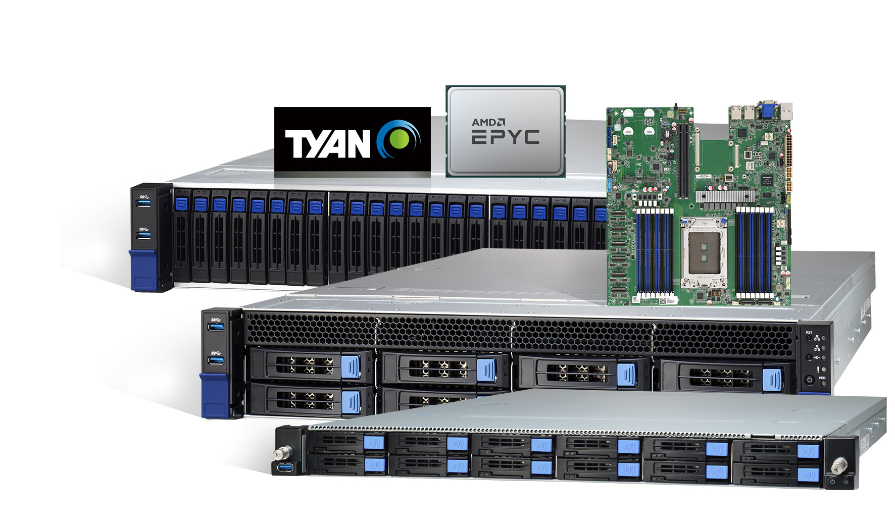 Tyan stellt auf der SC19 HPC- und Storage-Server-Plattformen basierend auf der AMD EPYC™ 7002 Prozessorserie vor