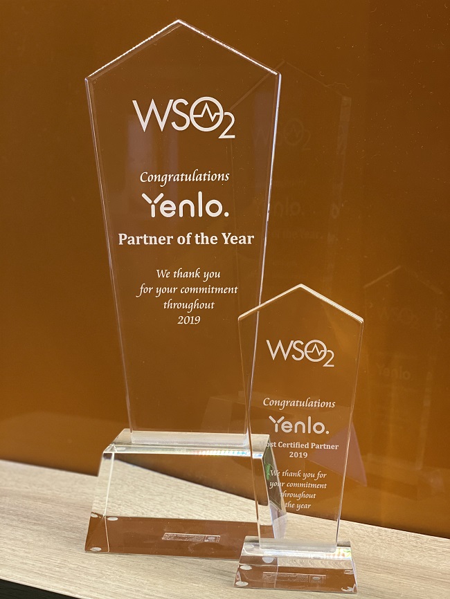 WSO2 zeichnet Integrationsspezialist Yenlo mit Partner of the Year Award 2019 aus
