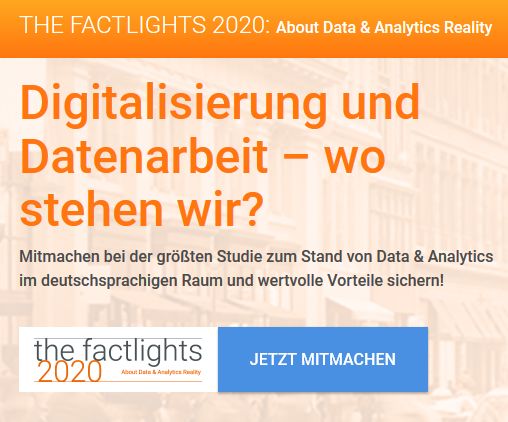 the factlights 2020: Zentrale Online-Studie zu Digitalisierung und Datenarbeit geht an den Start!