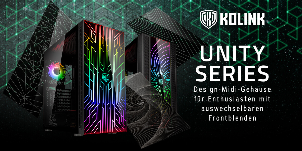 Kolink Unity Series: wandelbares Design, Premium-Features